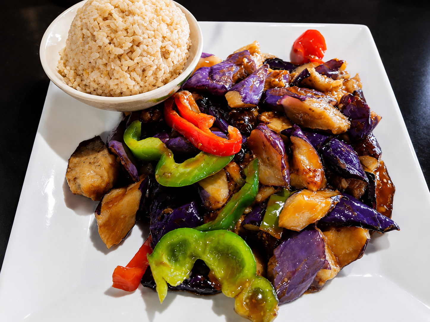 Wild Ginger III eggplant dish