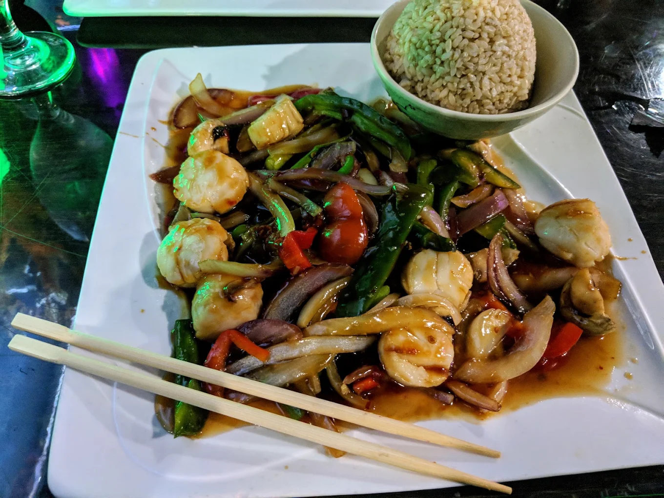 Wild Ginger III spicy scallops
